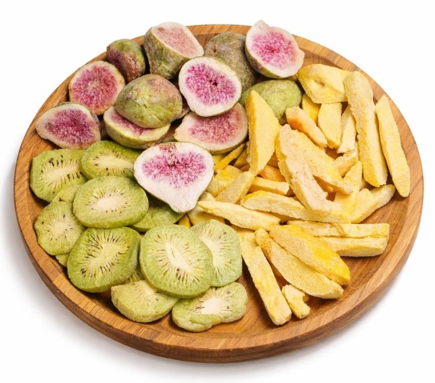 Мікс із сублімованих фруктів в крафт пакеті (3 фрукти)